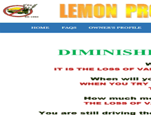 Tablet Screenshot of lemonprotection.com